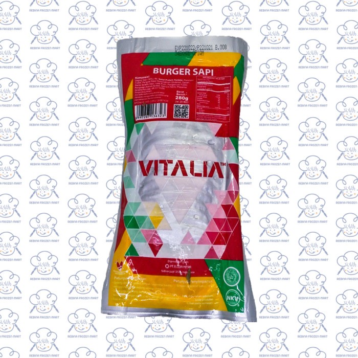 

Burger Sapi Vitalia 280 gr