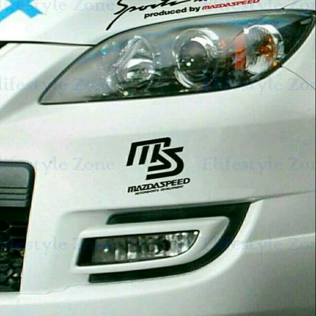 

Sticker Stiker MS Mazdaspeed Motorsports