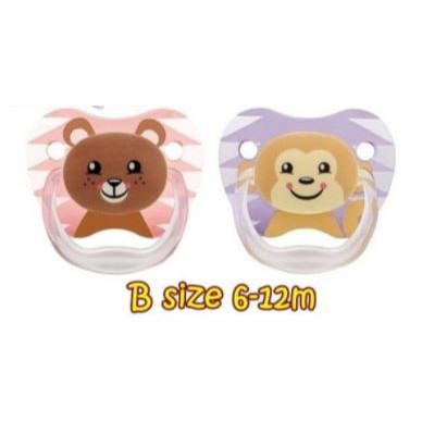 DR.BROWNS PREVENTSHIELD GIRL ISI 2 / EMPENG BAYI / SILICONE PACIFIER