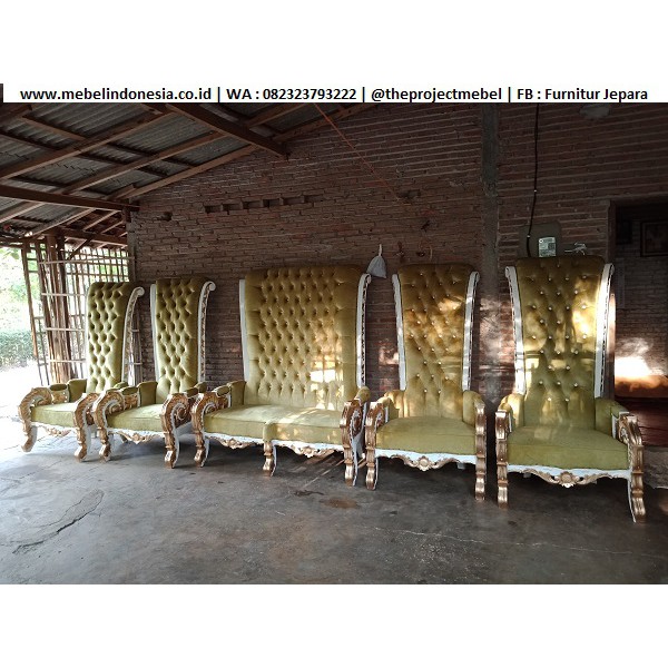 kursi pelaminan manten minimalis ukir modern terbaru