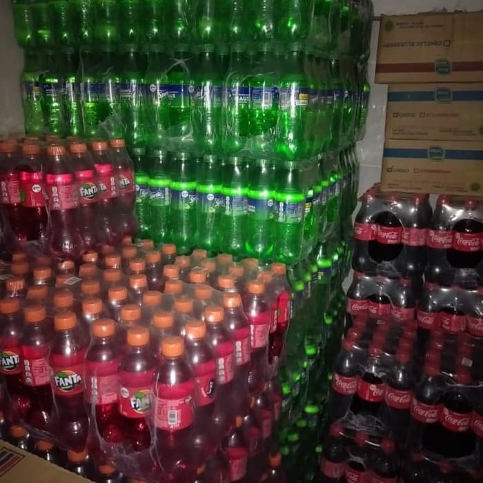 

Fanta - Coca Cola - Sprite 390Ml botol isi 12 pcs