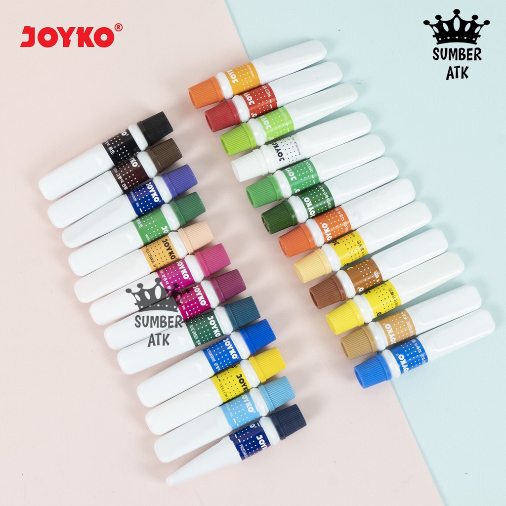 

MilL Cat Air Water Color Joyko WAC-6ML 12 , 18 , 24 WARNA