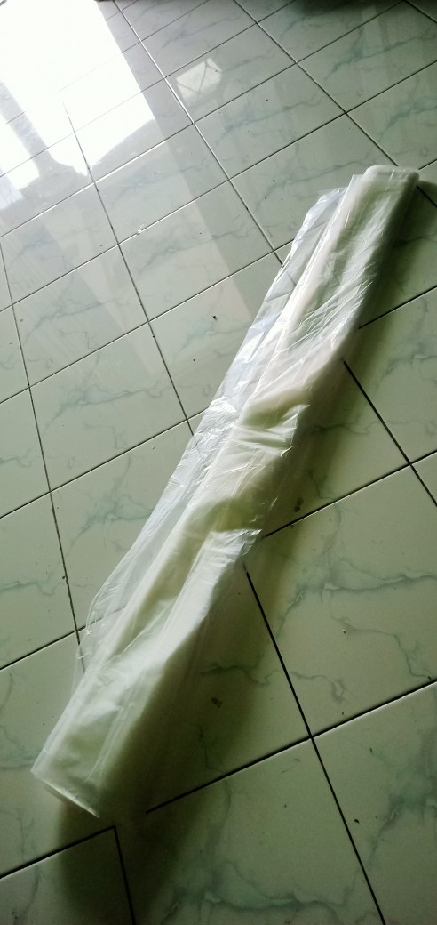 Promo Plastik Cor Lebar 1.2 M Tebal 05 Jual Meteran Putih Bening Transparan