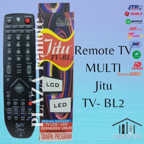 Remot / Remote Multi TV Jitu TV-BL2 / ecer dan grosir