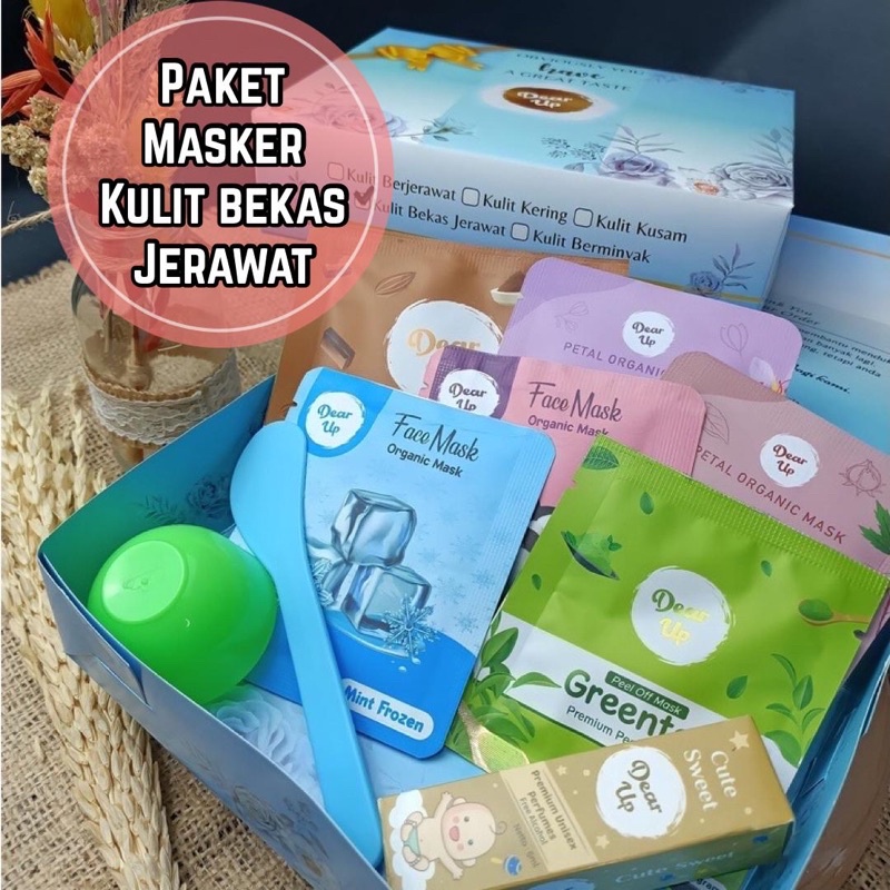 PAKET DEAR UP UNTUK KULIT BEKAS JERAWAT PROMO HEMAT