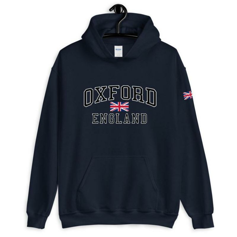 S - XXXXXL(6XL) Hoodie 0XF0RD ENGLAND Jaket Sweater Campus University BIG SIZE S M L XL XXL XXXL 4XL 5L 6L OVERSIZE Unisex Jumbo Street Style Campus Gildan Hitam Navy Street Style Jumbo Jaketin.Aja