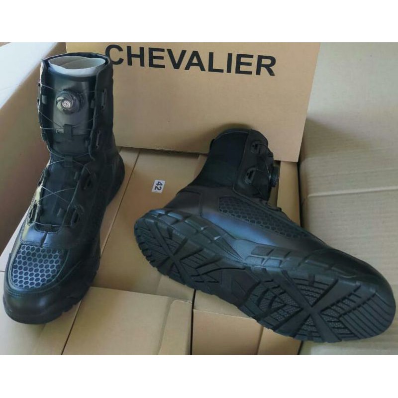Sepatu PDL chevalier motif replika BOA tali putar