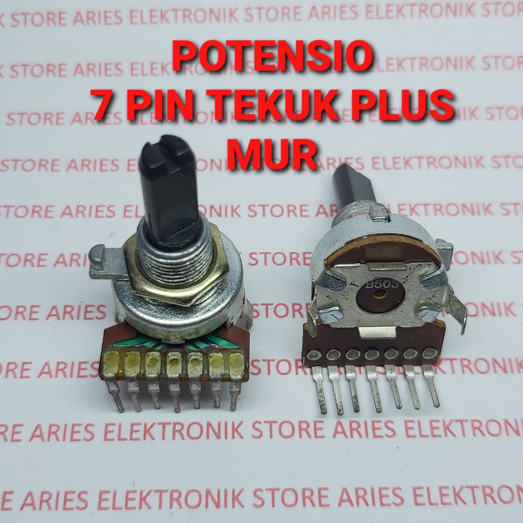 POTENSIO 7 PIN TEKUK BAUT