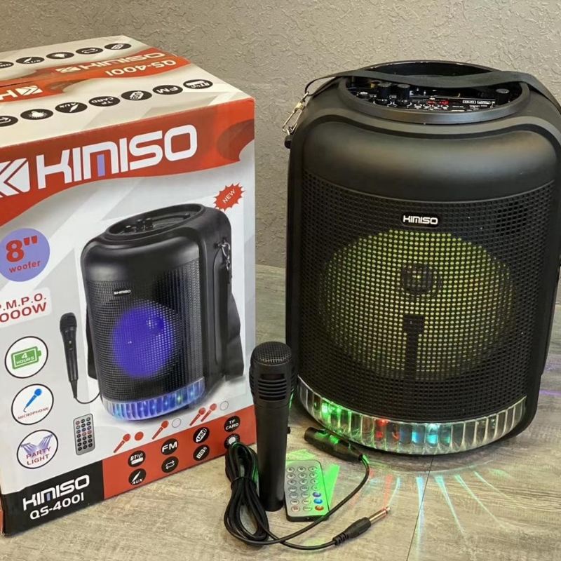 Speaker Wireless Bluetooth Fleco F5105/SQ4001 Gratis Mic Karaoke/Salon Aktif Portable Super bass Radio Fm