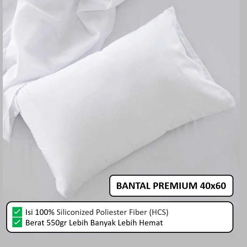 BANTAL DAN GULING TIDUR DEWASA BANTAL EMPUK JUMBO ISI SILIKON DAN DACRON BANTAL HOTEL / BANTAL BINTANG 5