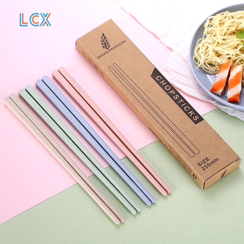 LCX 4Pcs Sendok Garpu Set / Peralatan Makan Sekolah Anak set Souvenir Pernikahan Set VS-74