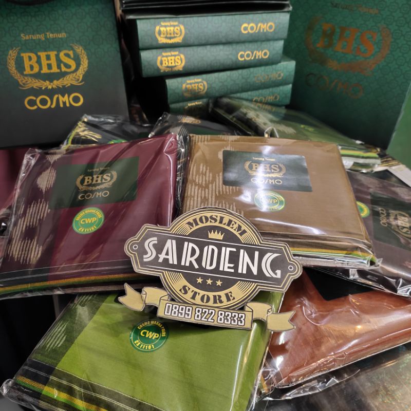 Sarung Tenun BHS Cosmo Gold CWP CHP CPP CSB CTB CMN CKB