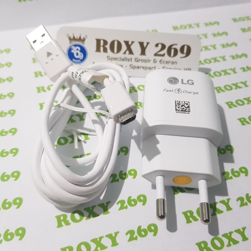 Charger Carger LG Micro USB Fast Charge G4 Beat G4c G4 Dual Stylus G Flex 2 G3 Dual LTE G3 Stylus G2
