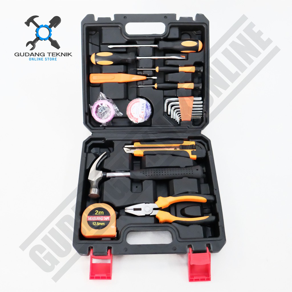 Tool Kit Set HTB 1020- Obeng Tang Palu Kunci Set DoziroTool Kit Set Doziro - Obeng Tang Palu Kunci S