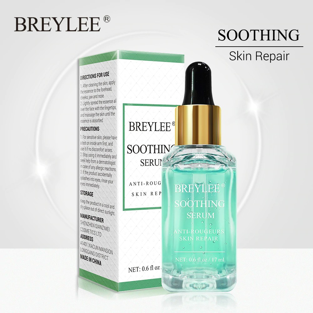 [BPOM] BREYLEE Soothing Serum Ekstrak Serum Sensitif untuk Menghilangkan Jerawat / Bekas Luka 17ml