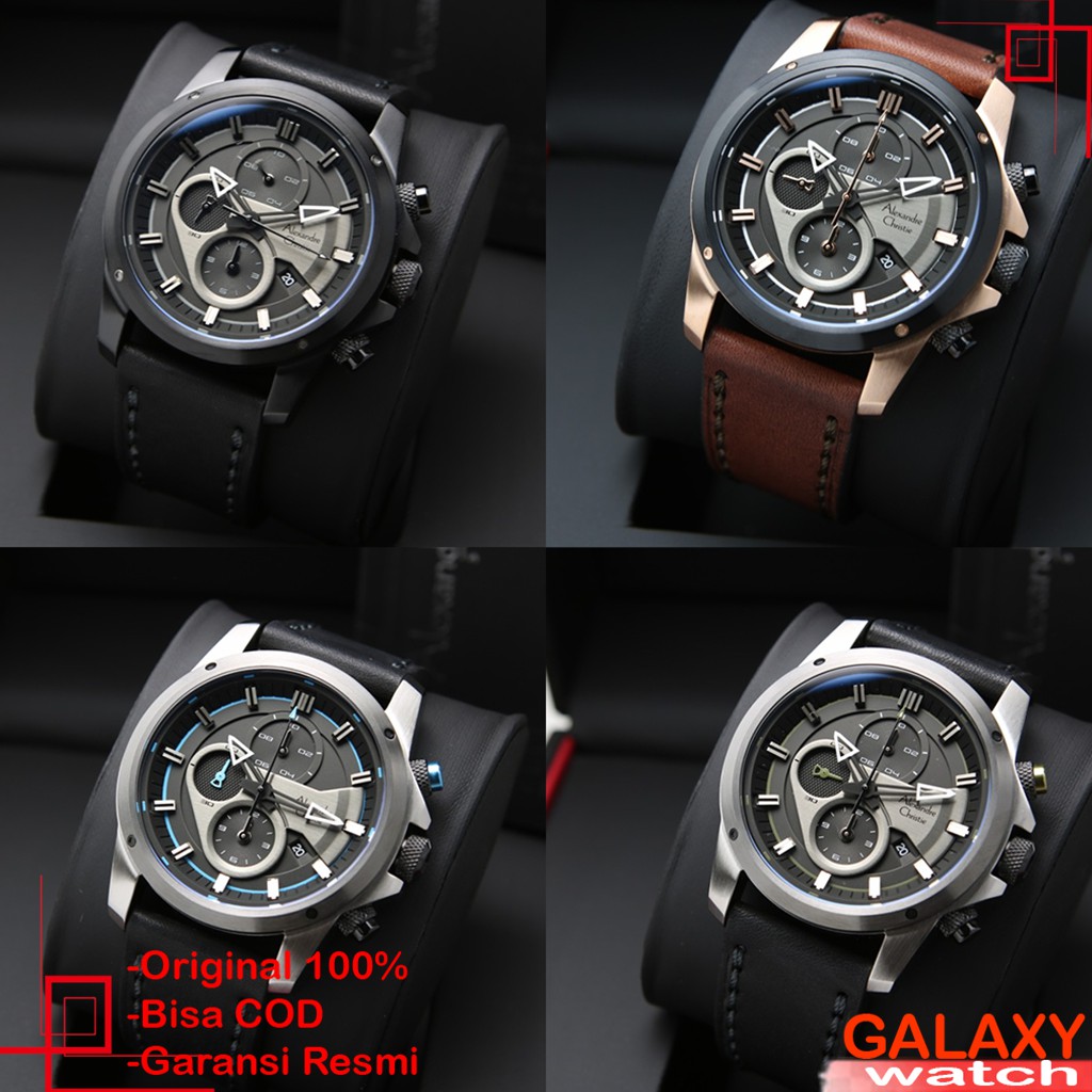 ALEXANDRE CHRISTIE PRIA ORIGINAL JAM TANGAN ALEXANDRE CHRISTIE PRIA JAM ALEXANDRE CHRISTIE AC 6593 1