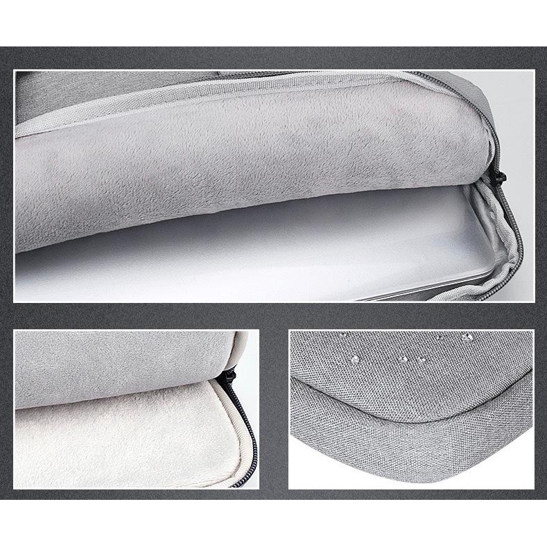 Tas Laptop Softcase Sleeve Nylon Zipper 14 15 inch