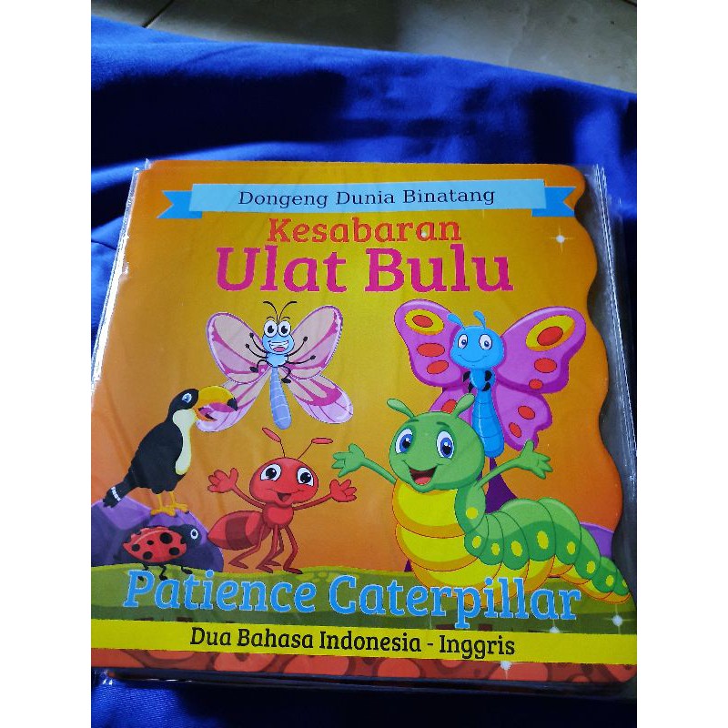 Buku Dongeng Dunia Binatang Kesabaran Ulat Bulu Shopee Indonesia