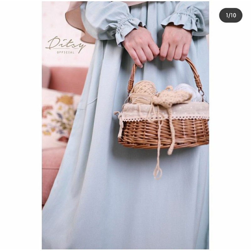 Nightgown Ditsy VISLINE PISTACHIO XL