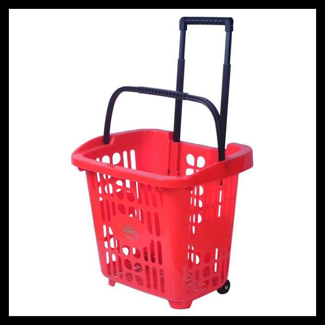 Keranjang Belanja Pasar Supermarket / Troli barang 341 Shinpo
