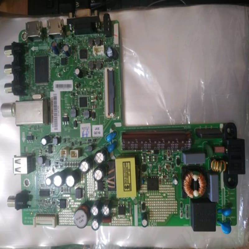 MB - mainboard - mesin tv led toshiba 32L2600 VJ  - 32 L 2600 - 32L2600VJ - soket lvds tcon panel be