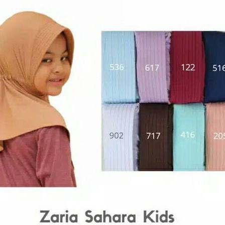 BERGO ANAK ELZATTA Zaria Sahara Kids