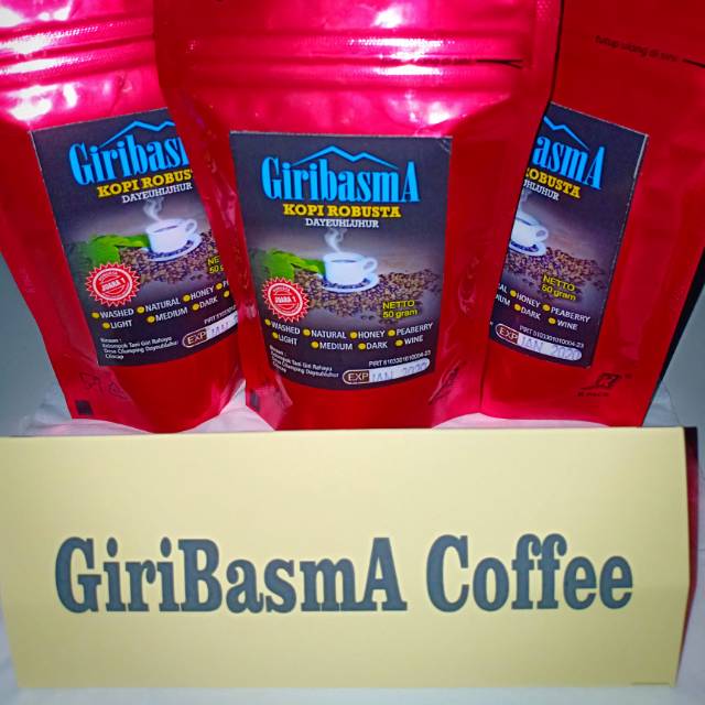 

Kopi Robusta_GiriBasma_50gr_Kopi Cilacap_Kopi Bubuk