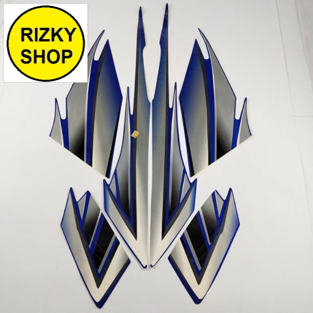 striping honda tiger 2004 2005 biru