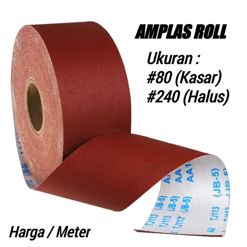 Jual Amplas Roll Titan Amplas Meteran Amplas Kayu Shopee