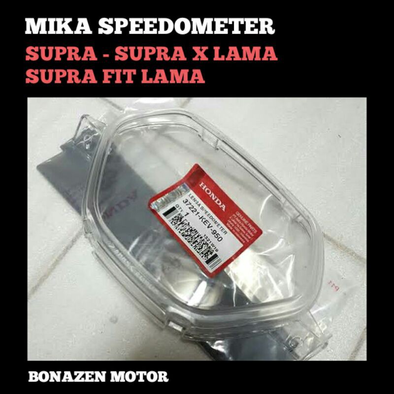 Mika Speedometer Supra - X Lama - Fit Lama / KM Spidometer /  Ori Honda 37221-kev-950