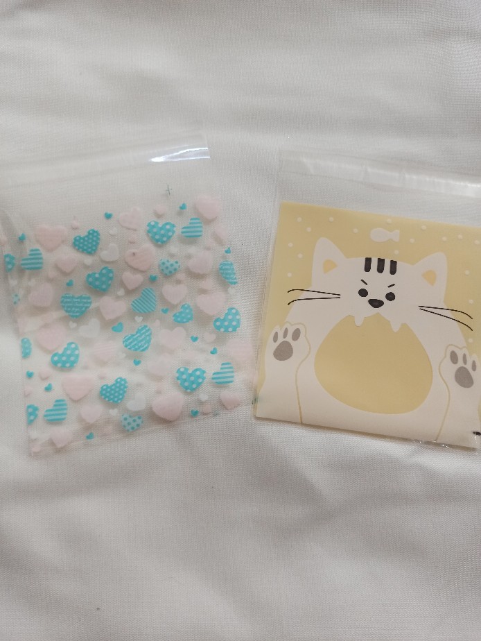 Plastik Cookies Love 100pcs Plastik Kue Opp