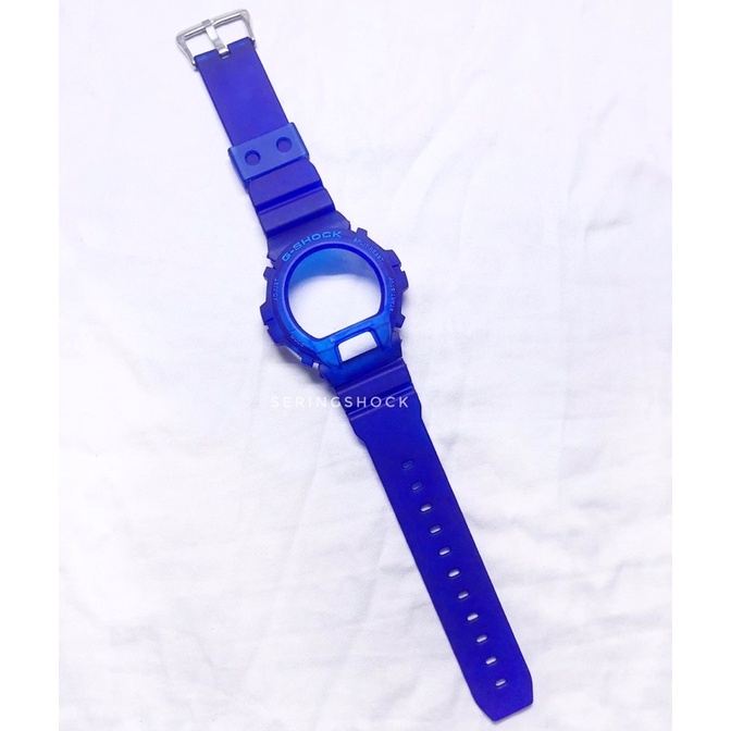 BNB Gshock DW6900 HYPER BLUE Strap Besel Casio G-shock