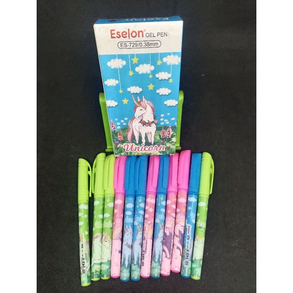 

PEN.GEL.PENA.PULPEN.KARAKTER.UNIKRON.ISI.12.pcs