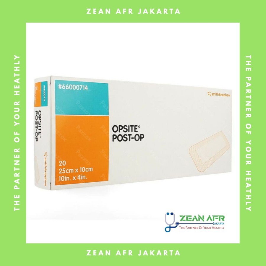 Opsite Post-OP 25x10cm / Plester Tahan Air / Opsite 25x10cm 1 Box