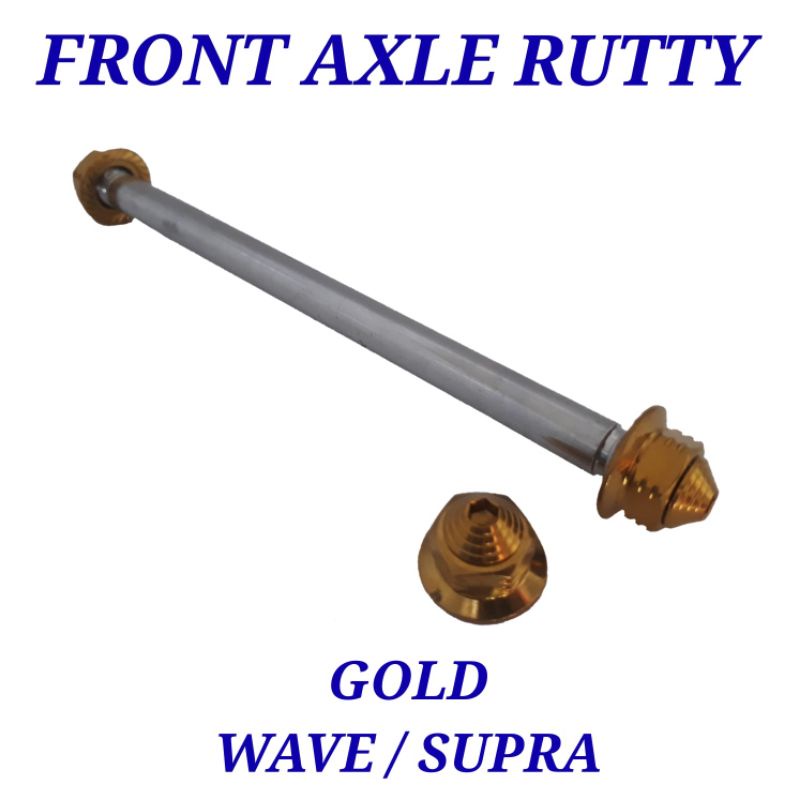 Font Axle Rutty