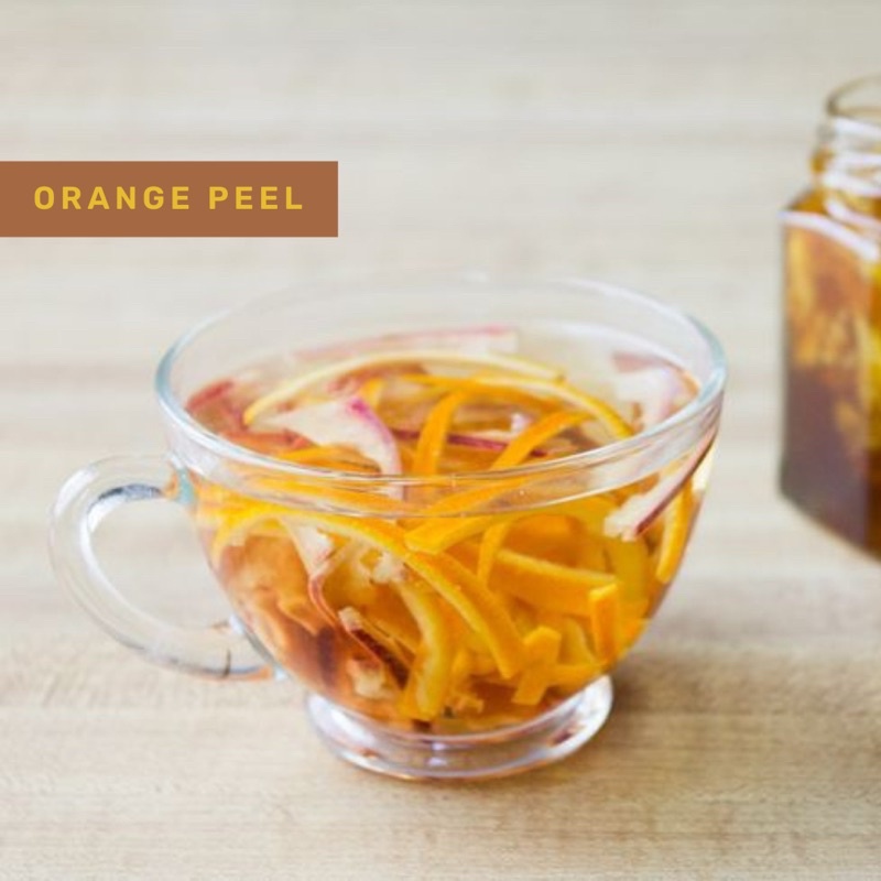 Organic&amp;Joy • Orange Peel Tea/Chen Pi/teh kulit buah jeruk (anti virus,bagus kulit,sehat pernafasan, teh kulit buah jeruk,dried orange peel,teh kulit jeruk kering,tangerine peel,tisane)