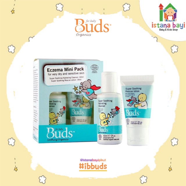 Buds Organics - Buds Soothing Organics Eczema Rescue Kit Set