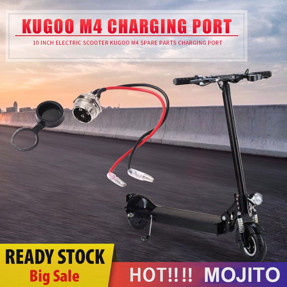 Power Charging Interface 10 &quot;Untuk Skuter Elektrik Kugoo M4 Kick Scooter