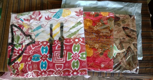 Tunik Santika Pias Cibulan #1 Baju Batik Kantoran Wanita Casual Formal Seragaman Kondangan Katun