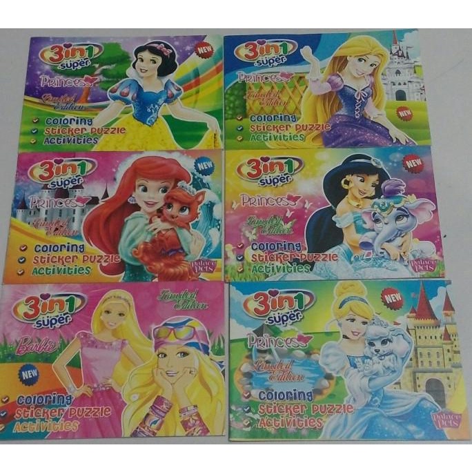

Buku 3 in 1 Mainan Edukasi Aktivitas Mewarnai Tempel Stiker Cari Jalan magist4 Segera Beli
