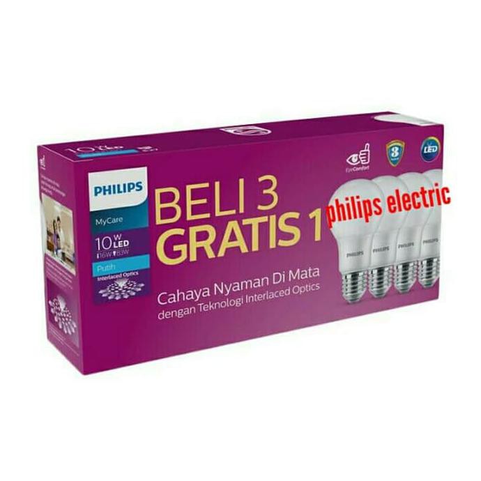 LAMPU LED PHILIPS 10.5 WATT 10,5 WATT 10.5WATT 10,5WATT PAKET 4 PCS