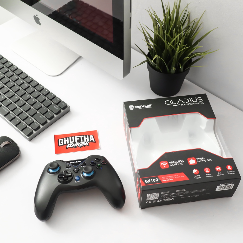 Gamepad Rexus GX100 Wireless