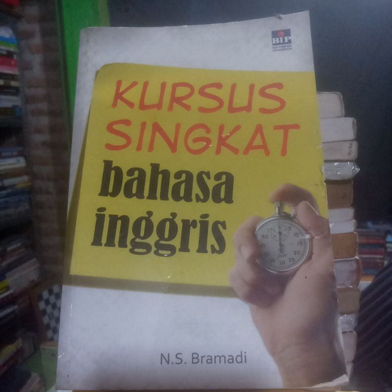 buku kursus singkat bahasa inggris