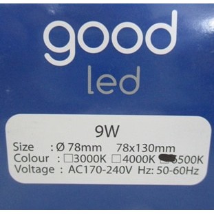 NORDEX Lampu LED Emergency 9w/Lampu Ajaib/Smart TOP***