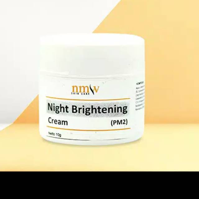 Nmw night brightening cream beli 3 lebih murah