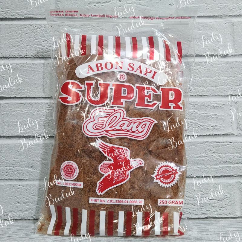 

Abon Sapi Super Elang asli Boyolali MANIS 250gr 250 gr