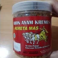 

Abon Ayam Kereta Mas Khas Solo Kemasan Cup 200gr