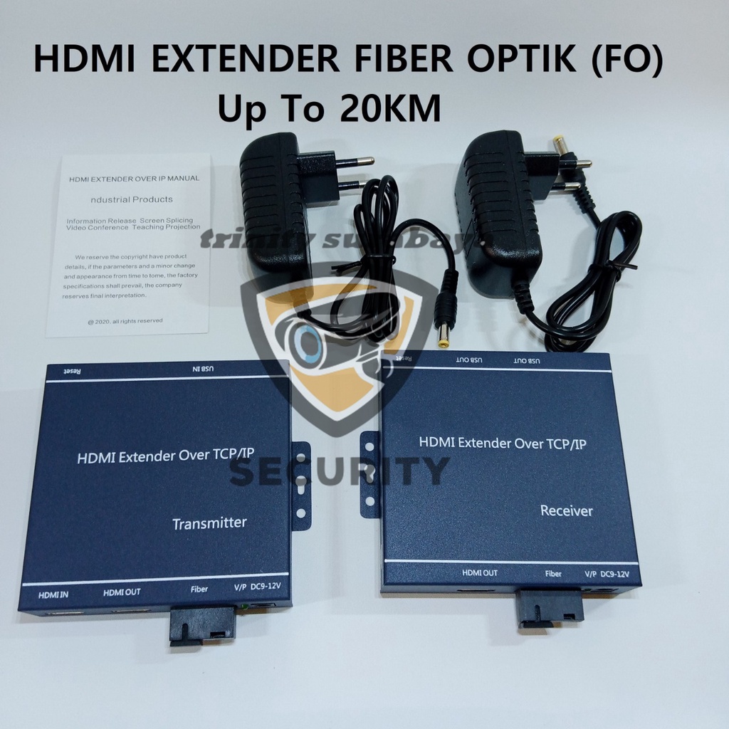 HDMI EXTENDER FIBER OPTIK (FO) 20KM