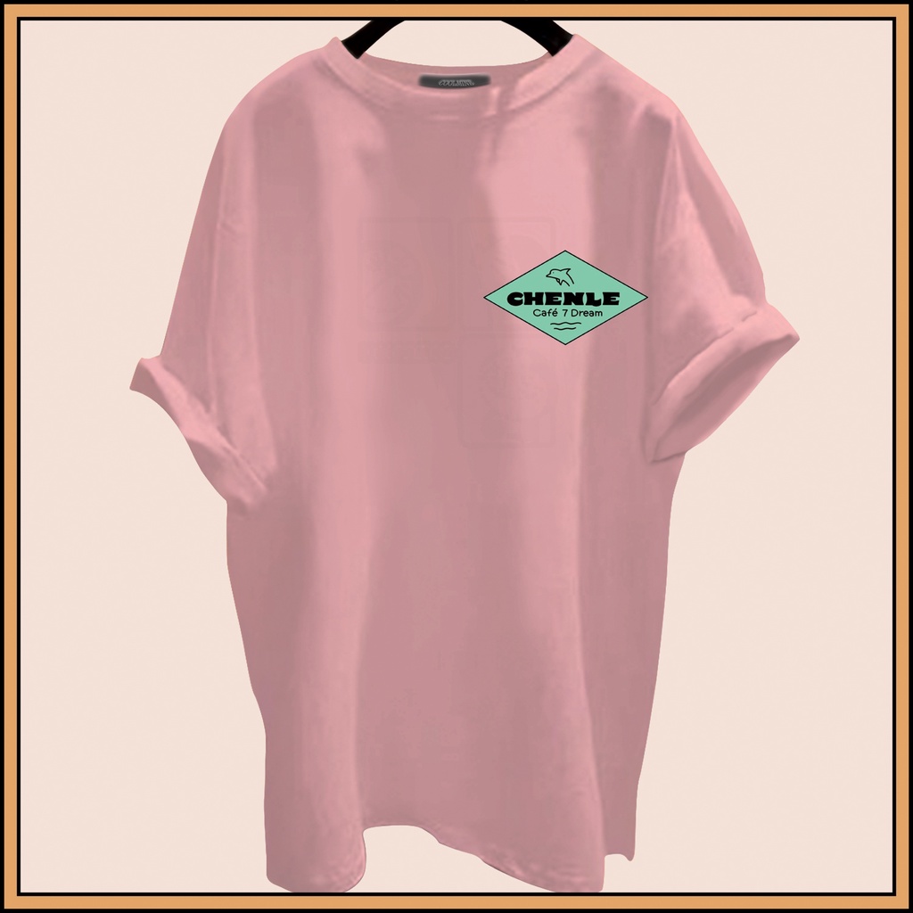 CALVIERO SHOP - BAJU KAOS ATASAN WANITA CHEN LOGO PRINT