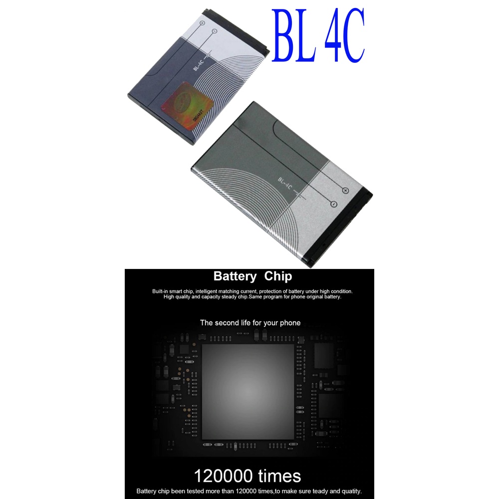 Baterai Original Batere Nokia BL4C / BL5C / BL4L / BP4L / BL4UL Battry Nokia Jadul 1661 1662 2650 26